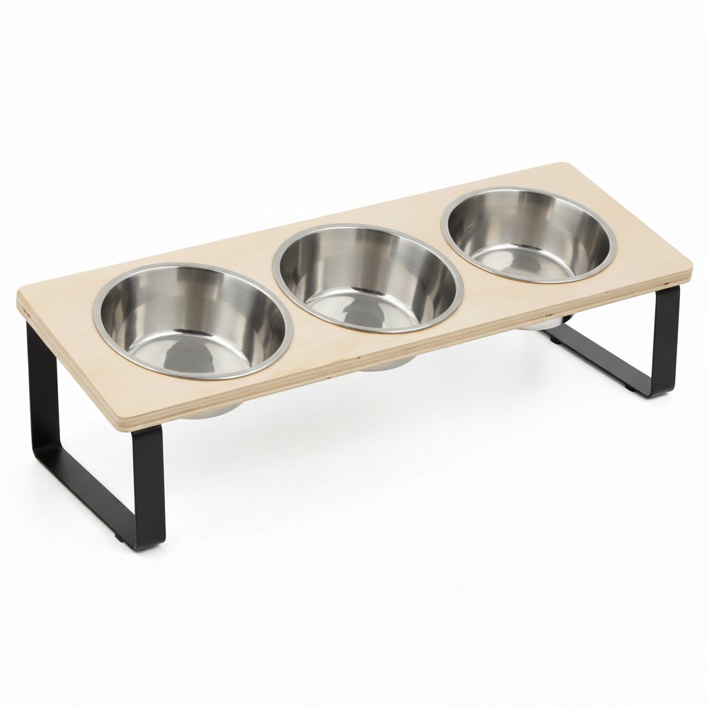 Futternapf-Set mit 3 Schalen