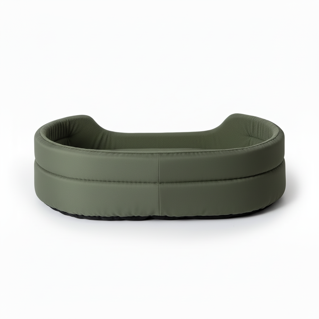 Hundebett Rückansicht
